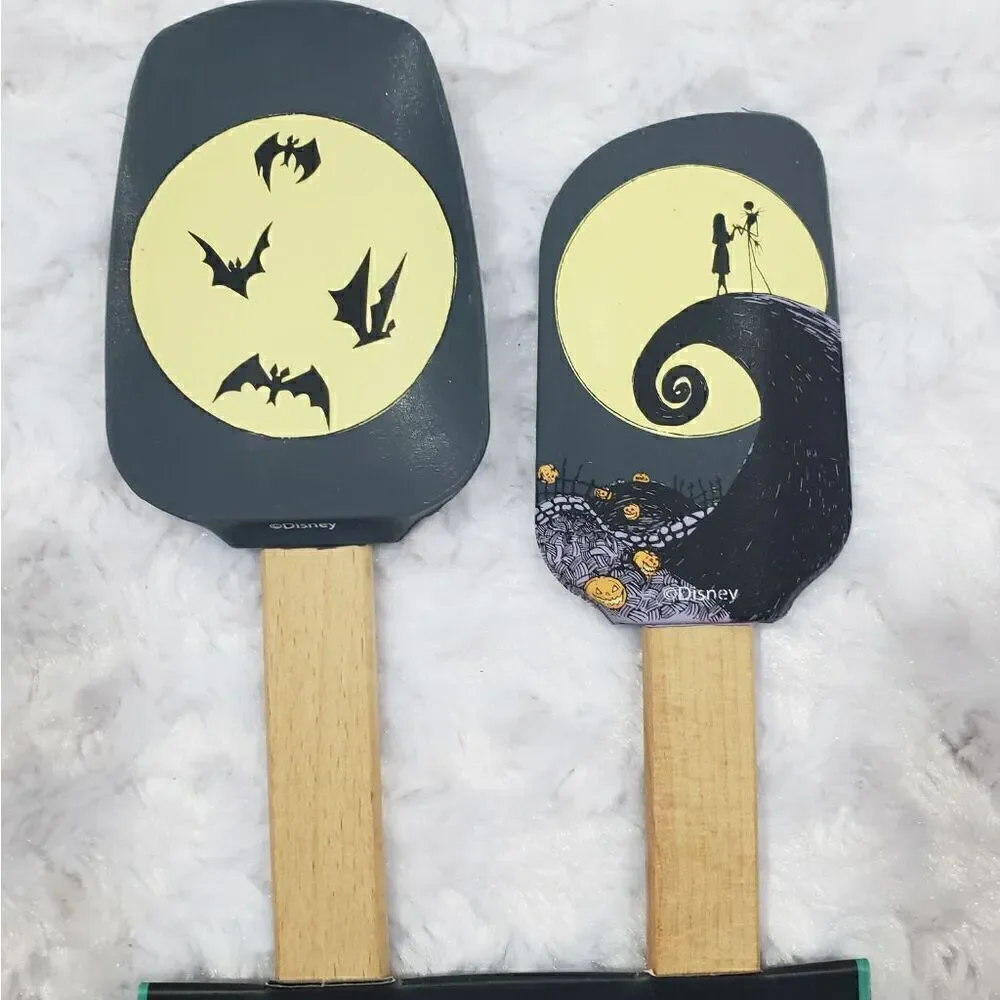Disney Nightmare Before Christmas Silcone Spatula and Spoon Set Tim Burton